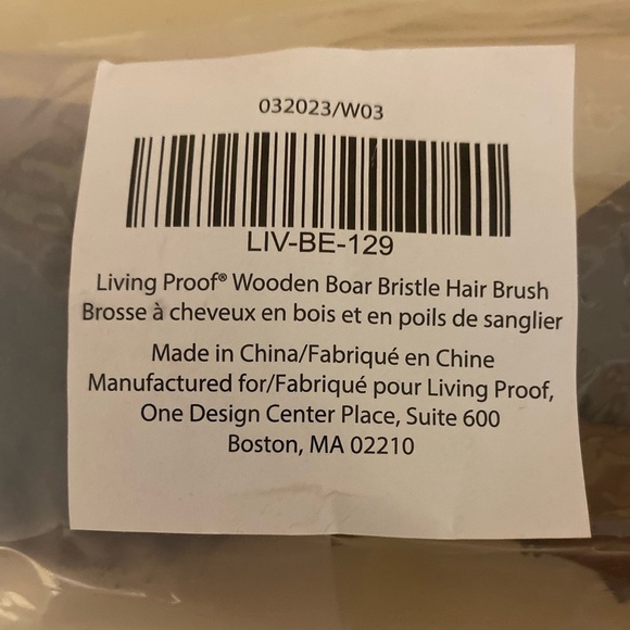 “LIVING PROOF” Wooden Boar Bristle Hair Brush main image 7